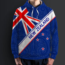 Load image into Gallery viewer, New Zealand Hoodie National Flag Redesign