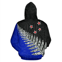 Load image into Gallery viewer, New Zealand Silver Fern  Pullover Hoodie 02