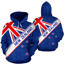 Load image into Gallery viewer, New Zealand Hoodie National Flag Redesign