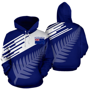 New Zealand - Aotearoa Hoodie Silver Fern